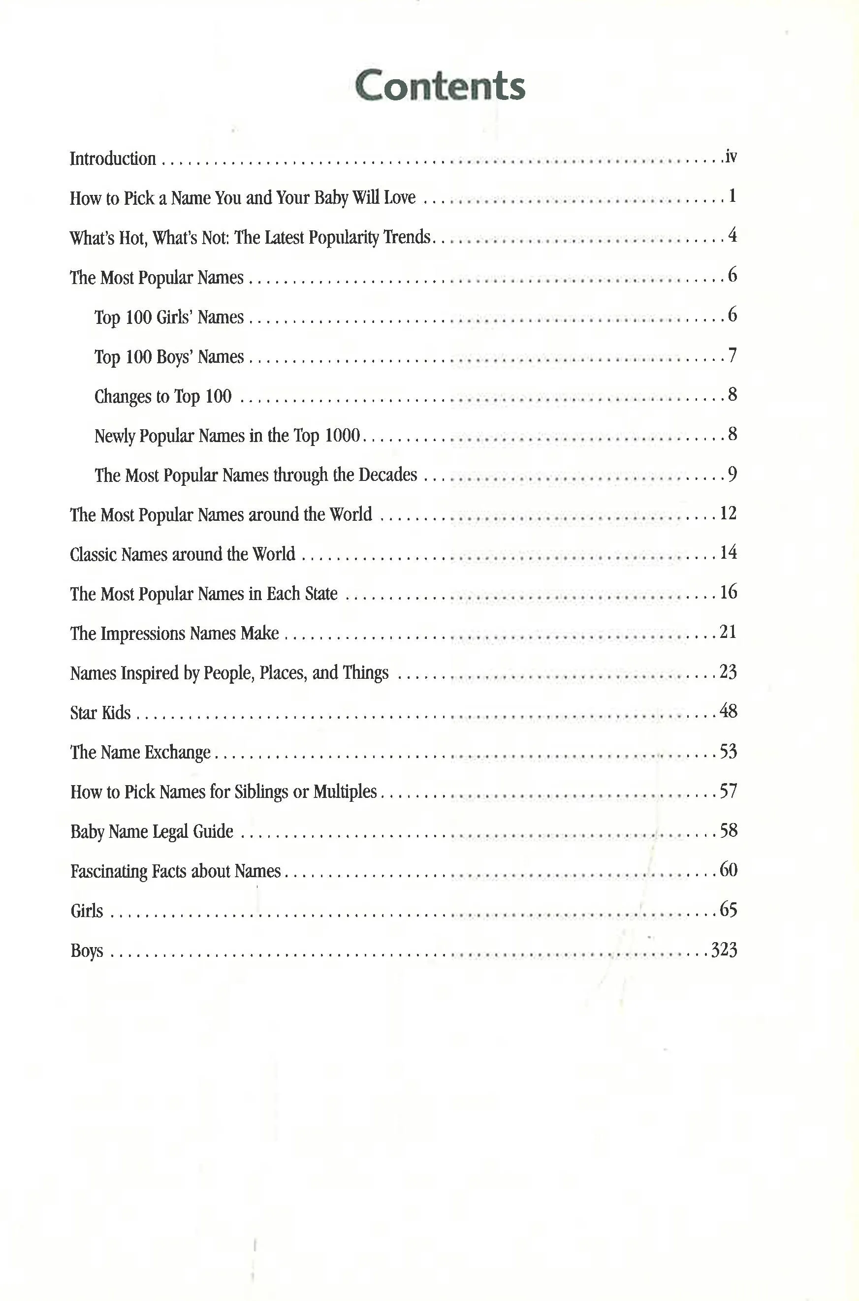 100,000  Baby Names: The Most Helpful, Complete, & Up-To-Date Name Book