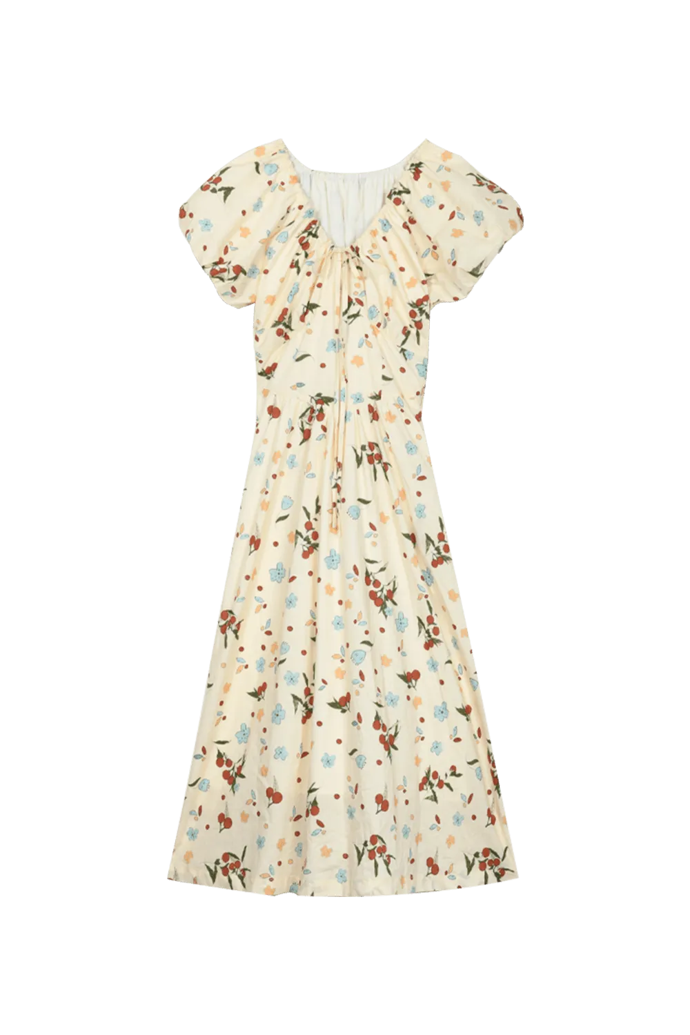 A-line Floral Maxi Dress for Women