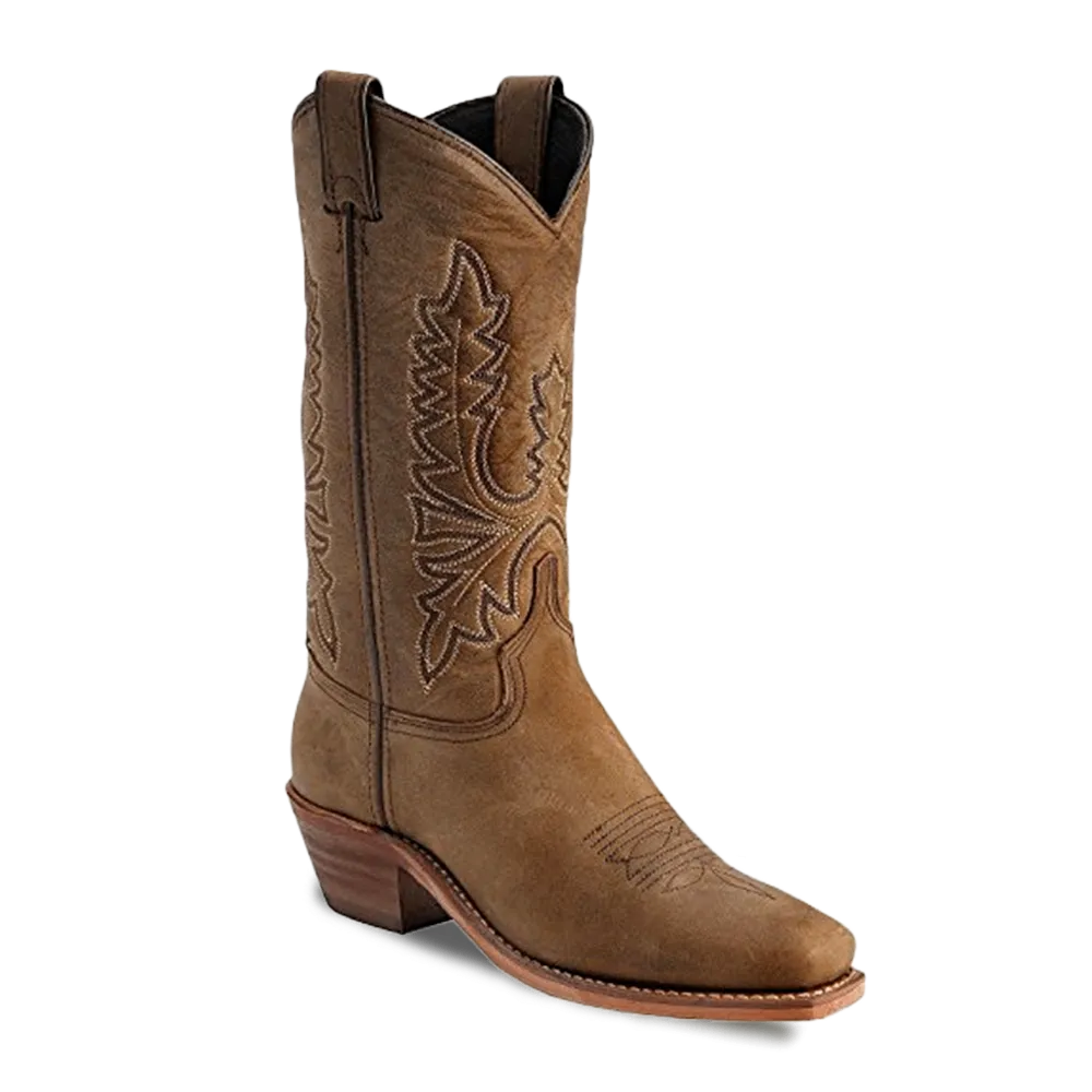 Abilene Ladies Oiled Cowhide Cowgirl Boot Square Toe 9011