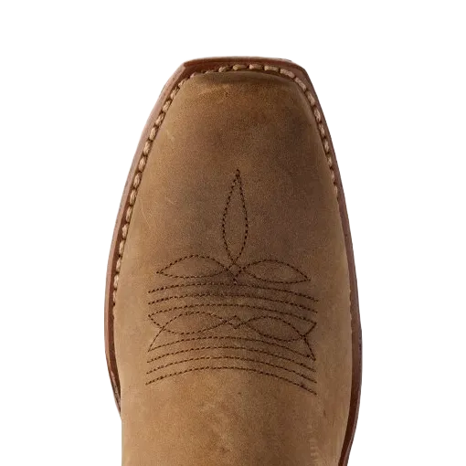 Abilene Ladies Oiled Cowhide Cowgirl Boot Square Toe 9011