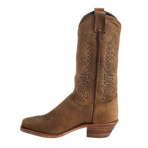 Abilene Ladies Oiled Cowhide Cowgirl Boot Square Toe 9011