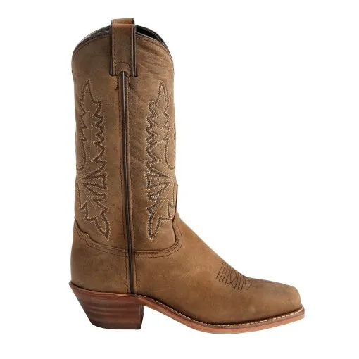 Abilene Ladies Oiled Cowhide Cowgirl Boot Square Toe 9011