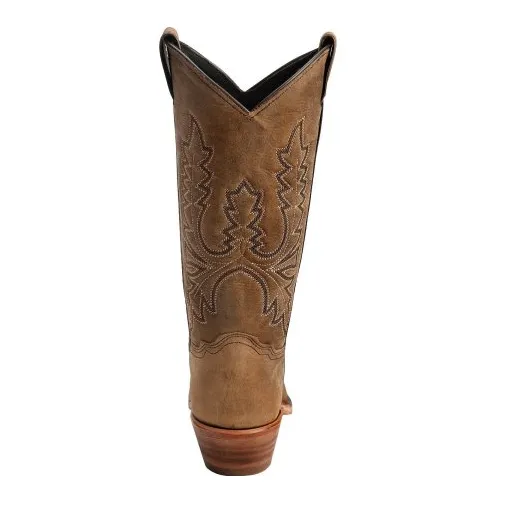 Abilene Ladies Oiled Cowhide Cowgirl Boot Square Toe 9011