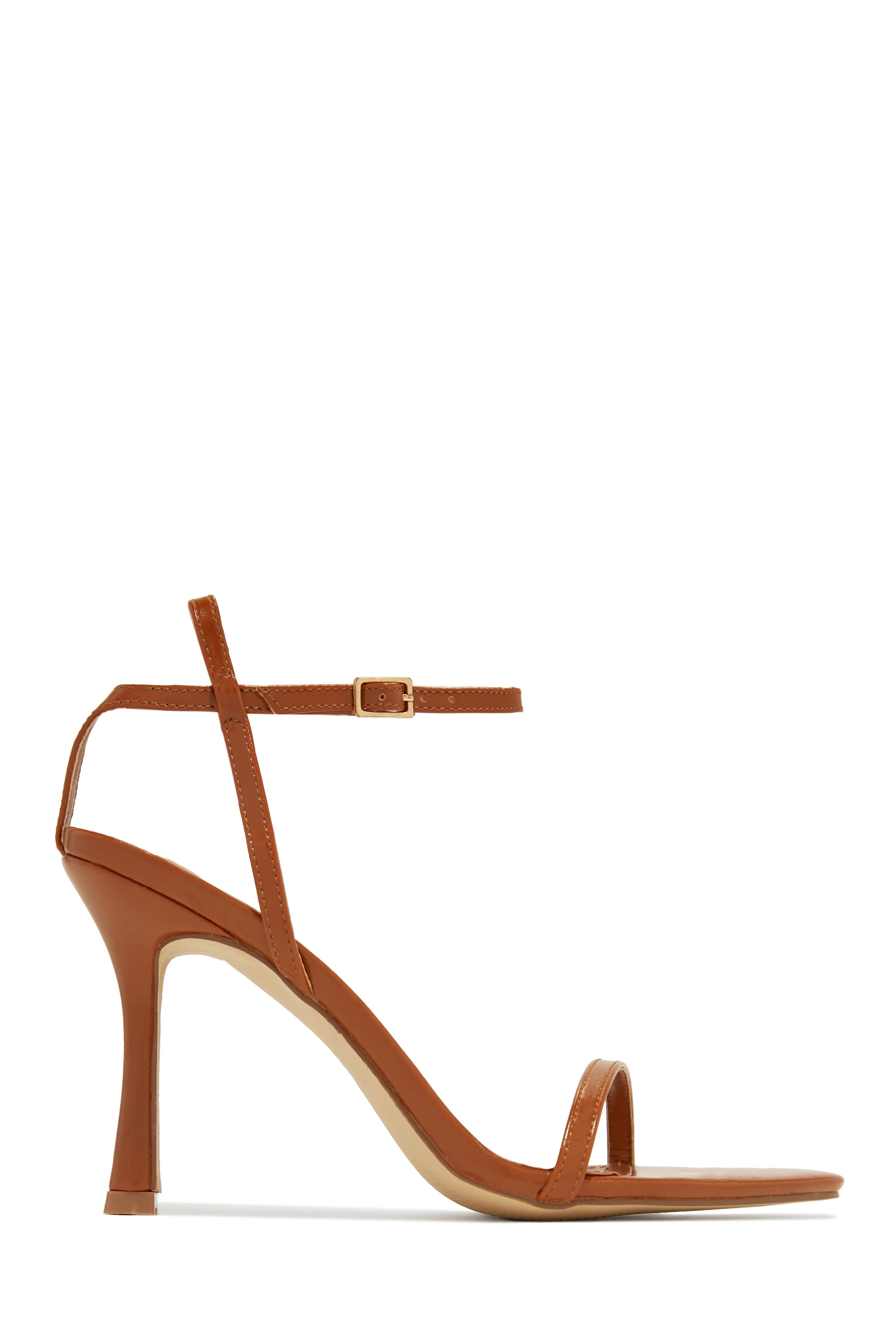 Adrienne Single Sole Heels - Tan