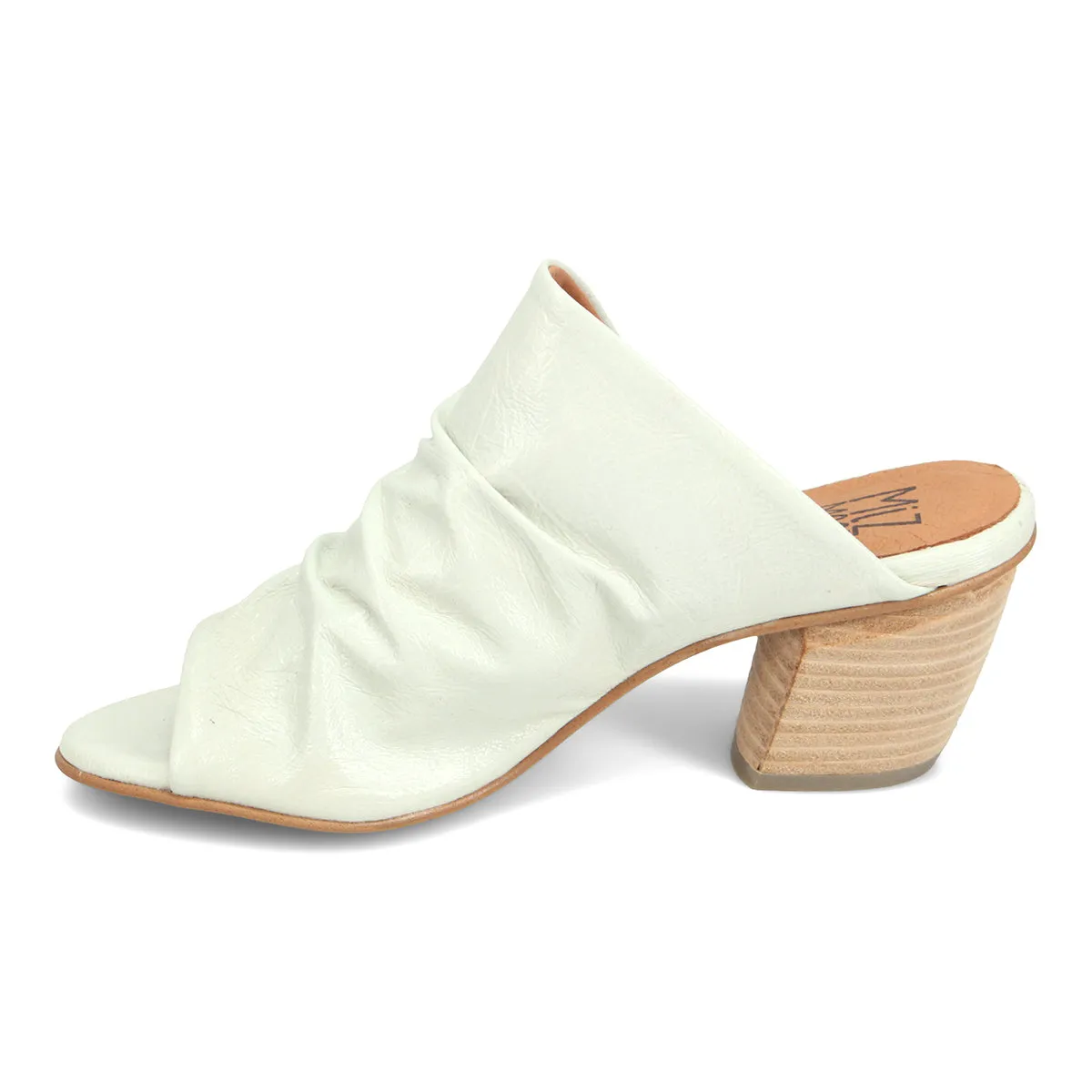 Ainsely Patent Heeled Slide