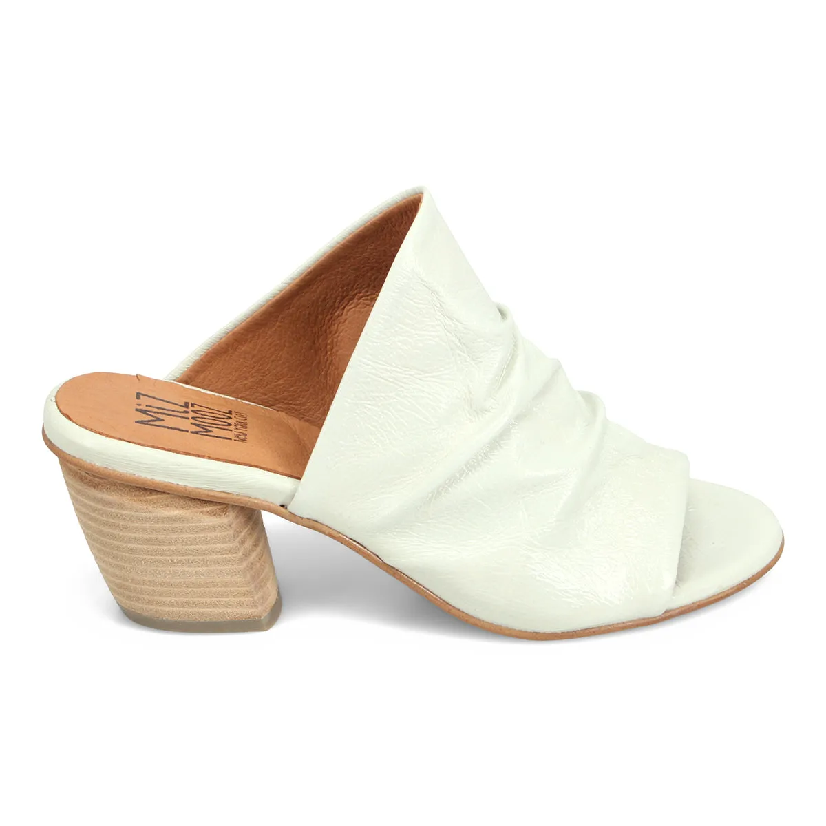 Ainsely Patent Heeled Slide