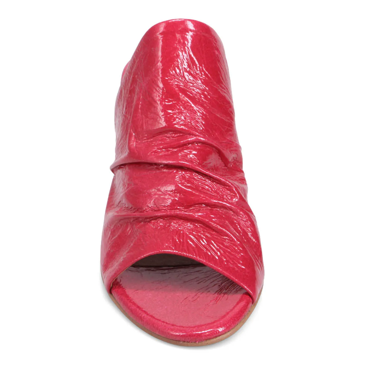 Ainsely Patent Heeled Slide