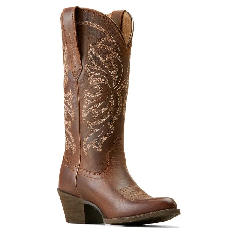 Ariat Women's Heritage Sassy Brown Stretchfit J Toe Western Boots 10051051