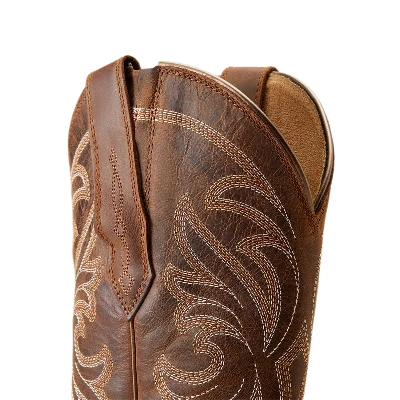 Ariat Women's Heritage Sassy Brown Stretchfit J Toe Western Boots 10051051