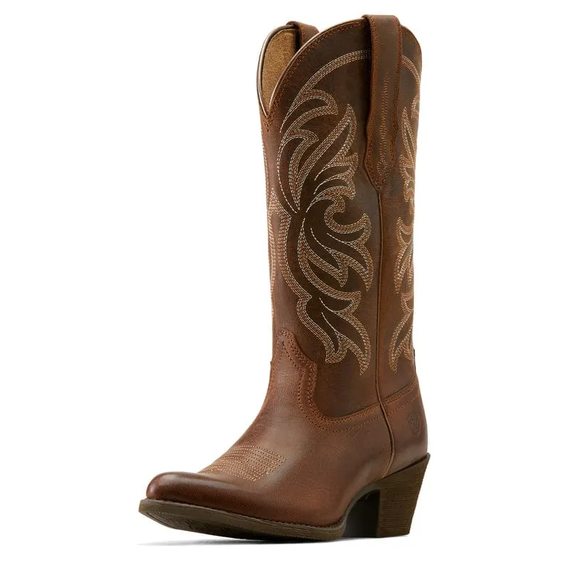 Ariat Women's Heritage Sassy Brown Stretchfit J Toe Western Boots 10051051