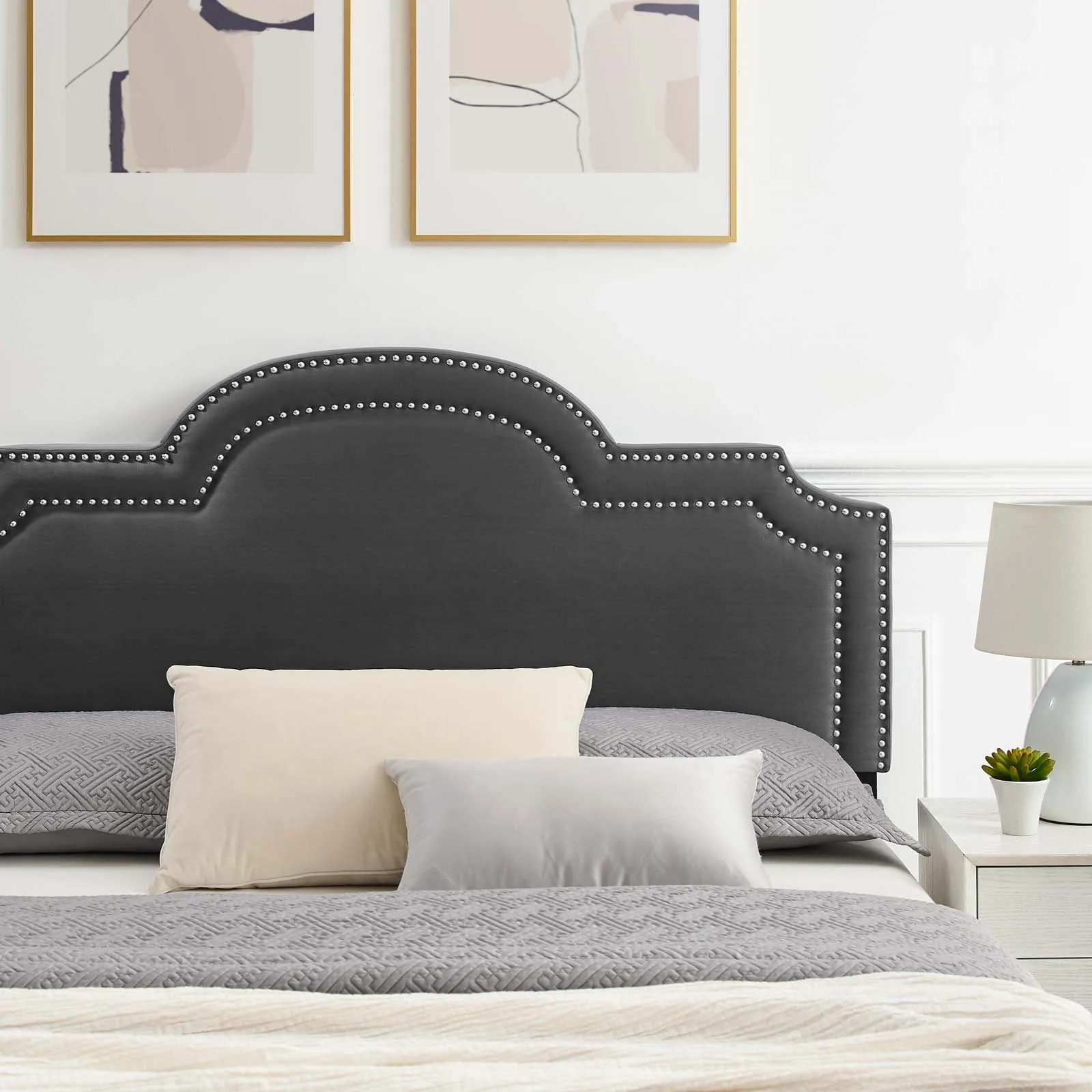 Aviana Performance Velvet Bed by Modway
