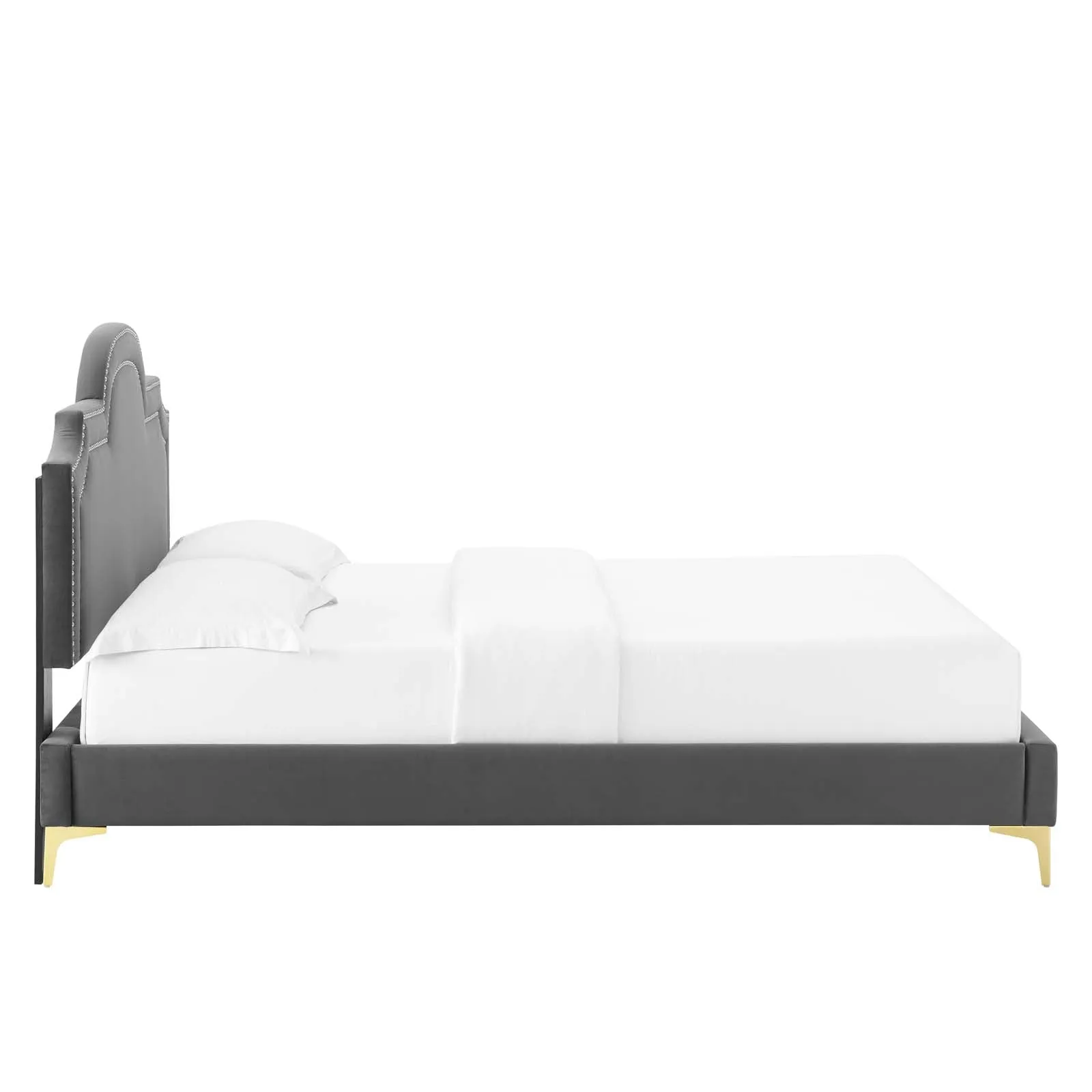 Aviana Performance Velvet Bed by Modway
