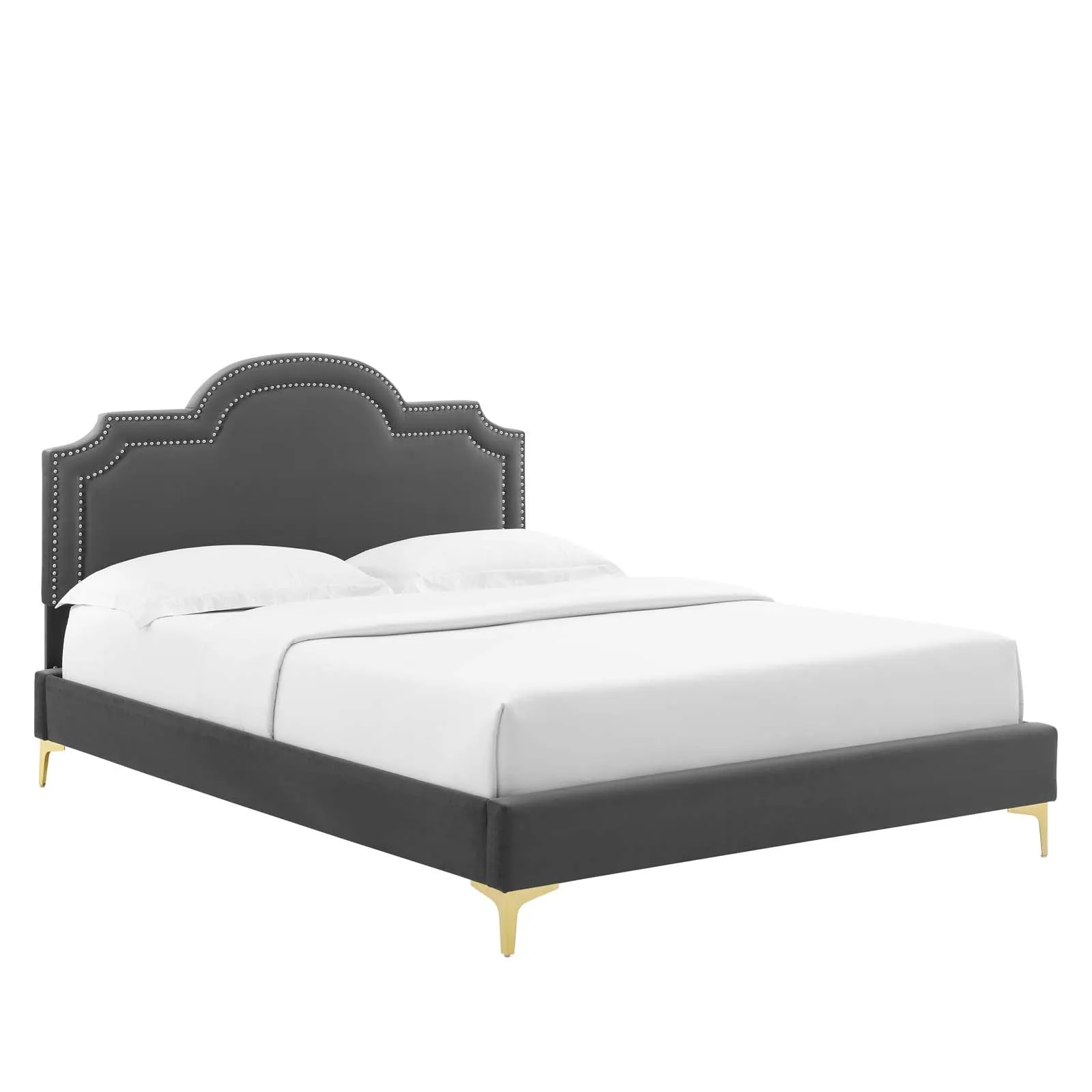 Aviana Performance Velvet Bed by Modway