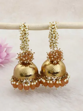 Brown Jivansh Jhumkis