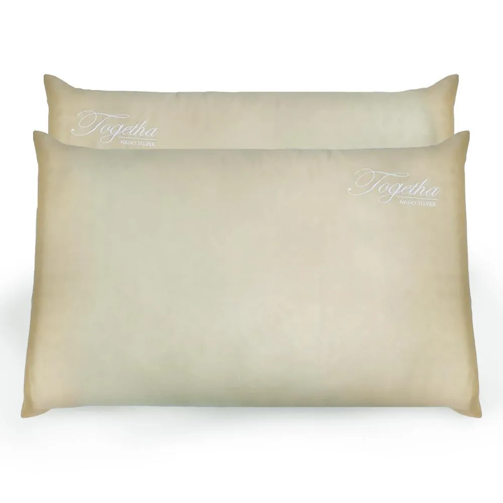 Getha Galaxy Latex Pillow Case - Tencel Nano Silver Fabric (M) (2 Pcs)