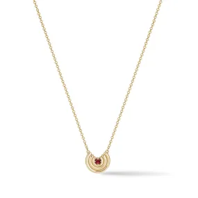 Petite Revival Necklace Ruby