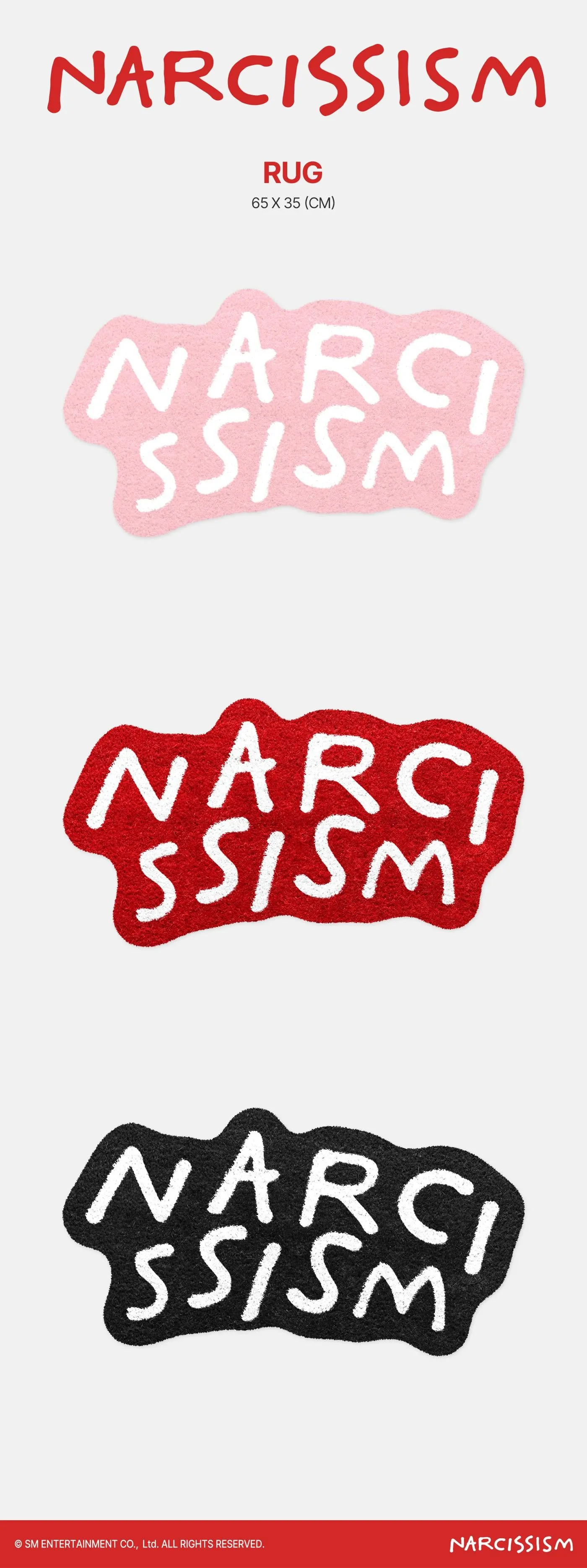 (PRE-ORDER) JAEMIN (NCT DREAM) - [NARCISSISM] 1st PHOTO EXIHIBITION OFFICIAL 2nd MD RUG