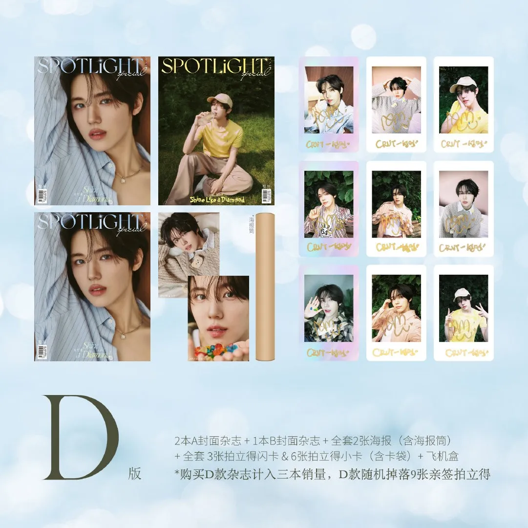 (PRE-ORDER) SPOTLIGHT - 2024.09 CRAVITY SEONGMIN D (A B C) Type