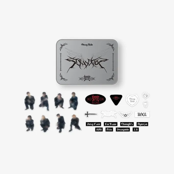 (PRE-ORDER) Stray Kids - [dominATE SEOUL] OFFICIAL MD TIN CASE REUSABLE STICKER PACK