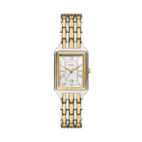 Raquel Three-Hand Date Two-Tone Stainless Steel Watch
