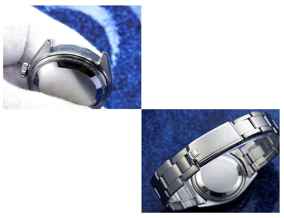 Rolex Oyster Perpetual Date Ref. 6534 Steel Explorer Dial Men's automatic winding (Good condition, overhauled) / 34mm