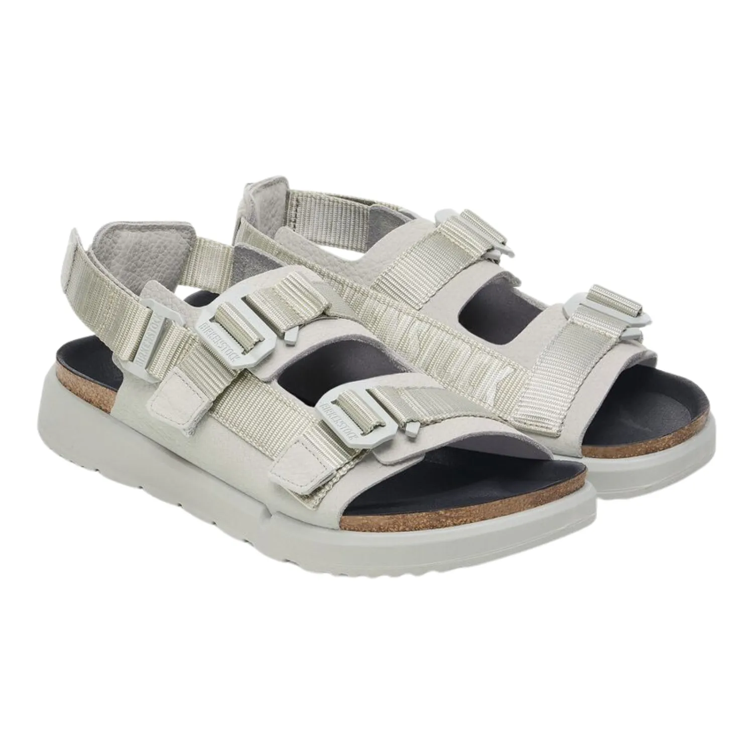 Shinjuku Leather-Textile - Mineral Gray