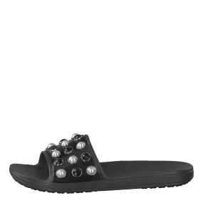 Sloane Timeless Pearl Slide Black