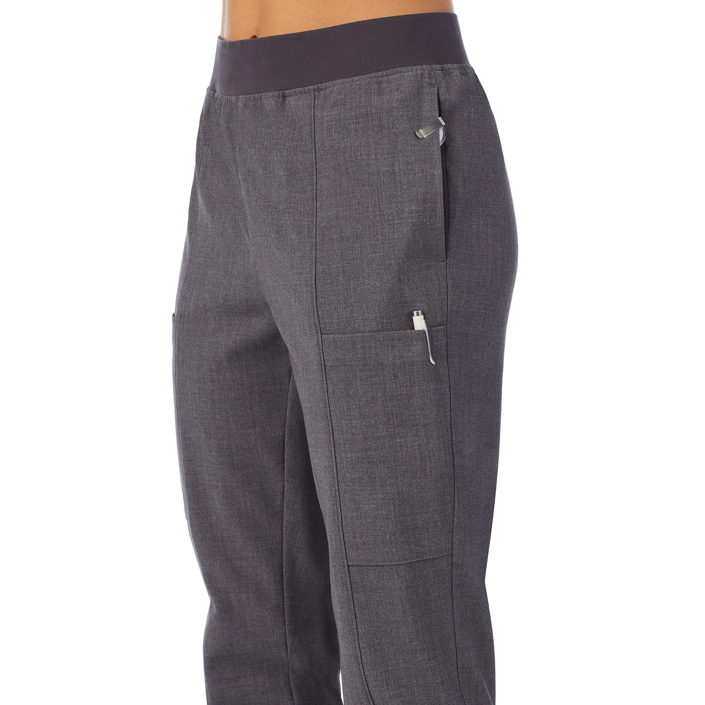 Womens Scrub Slim Cargo Pant PETITE