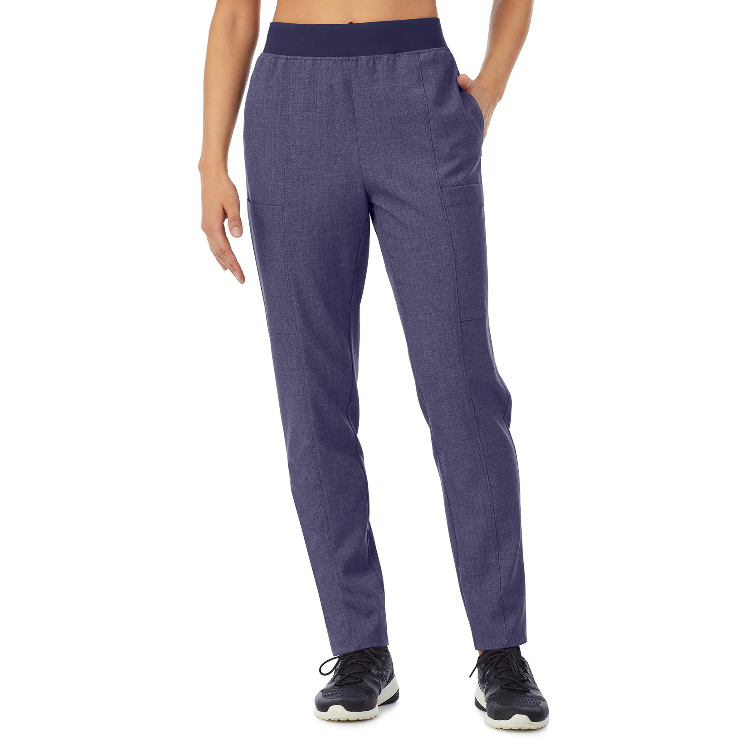 Womens Scrub Slim Cargo Pant PETITE